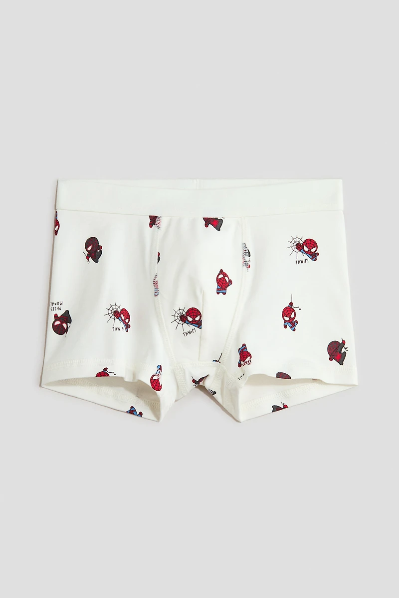 Lot de 5 caleçons imprimés en coton