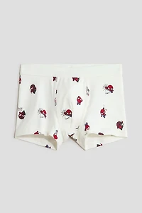 Lot de 5 caleçons imprimés en coton
