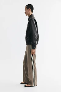Coated Blouson Jacket