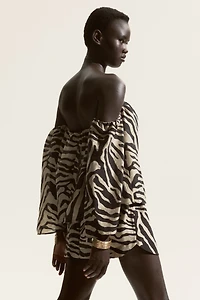 Haut à épaules dénudées