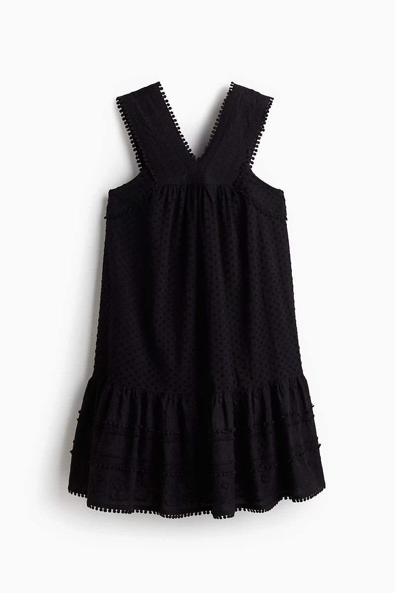 Embroidered Cotton Dress