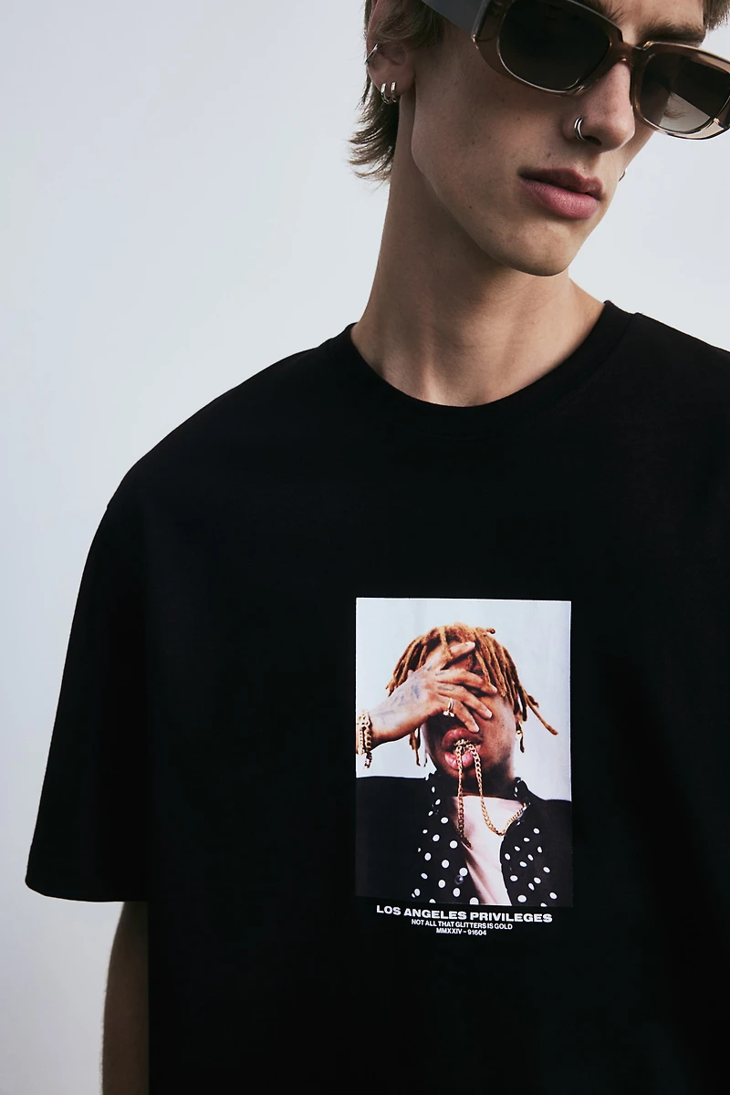 T-shirt imprimé Coupe Flottante