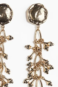 Long Cluster Earrings