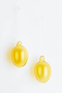 Décoration de Pâques en verre