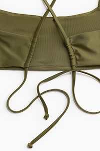 Tie-detail Bikini Top