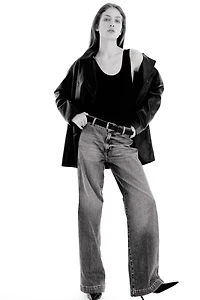 Wide High Waist Jeans