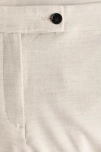 Pantalon semi-évasé sept huitième