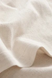 Linen-Blend Tablecloth