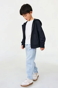 Jean effilé en coton mélangé