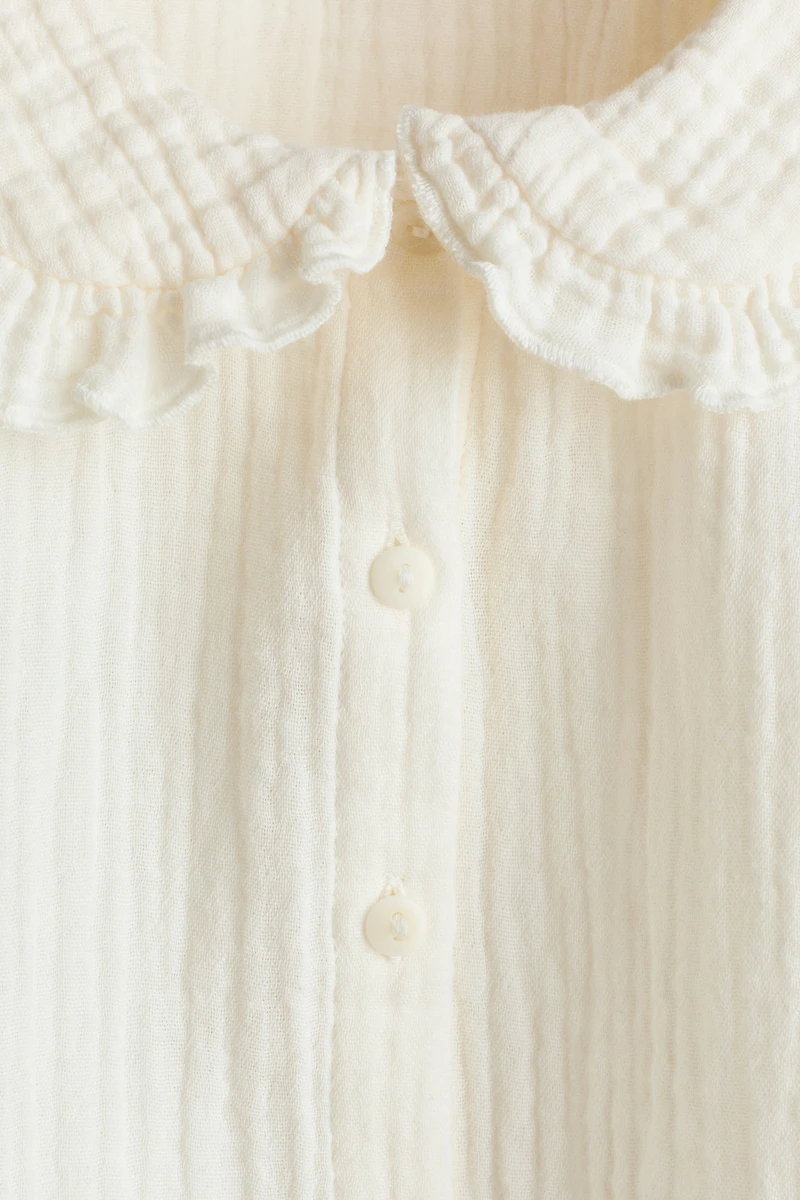 Cotton Muslin Blouse