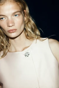 Asymmetric Wrap Vest