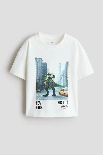 Printed Cotton T-Shirt
