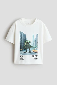 Printed Cotton T-Shirt