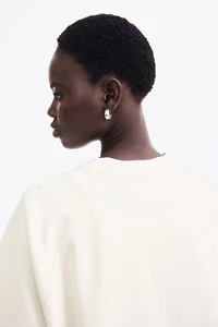 Short-Sleeved Sweatshirt