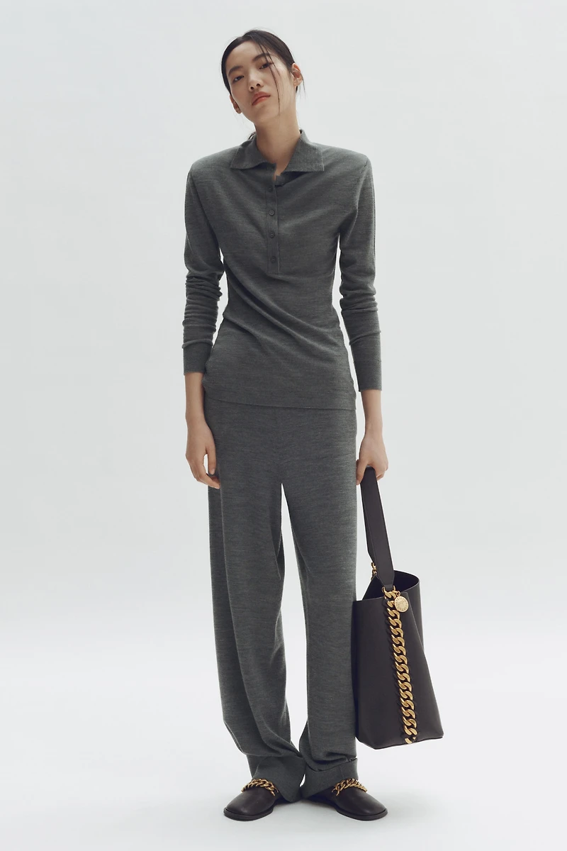 Merino Wool Polo Shirt