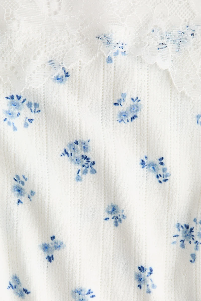 Pointelle Camisole Top