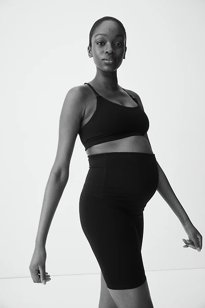 MAMA Before & After Biker Shorts