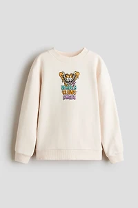 Printed Cotton Sweatshirt