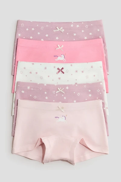 5-Pack Cotton Boxer Briefs