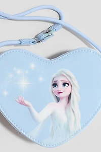 Crossbody Bag with Printed Motif
