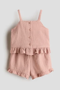 2-Piece Cotton Muslin Set