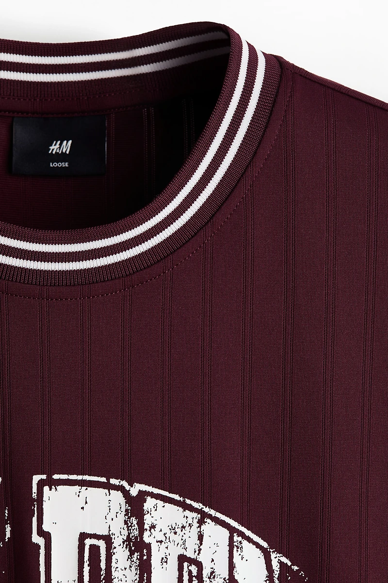 T-shirt imprimé ample