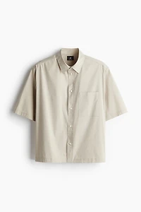 Oversized Short-Sleeved Shirt