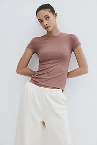 Fitted Microfiber T-shirt