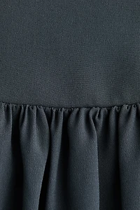 Bubble-Hem Tulip Skirt