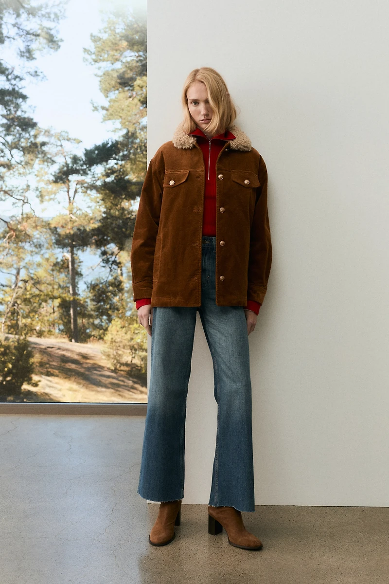 Padded Corduroy Jacket