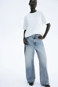 Jeans with Side Panels