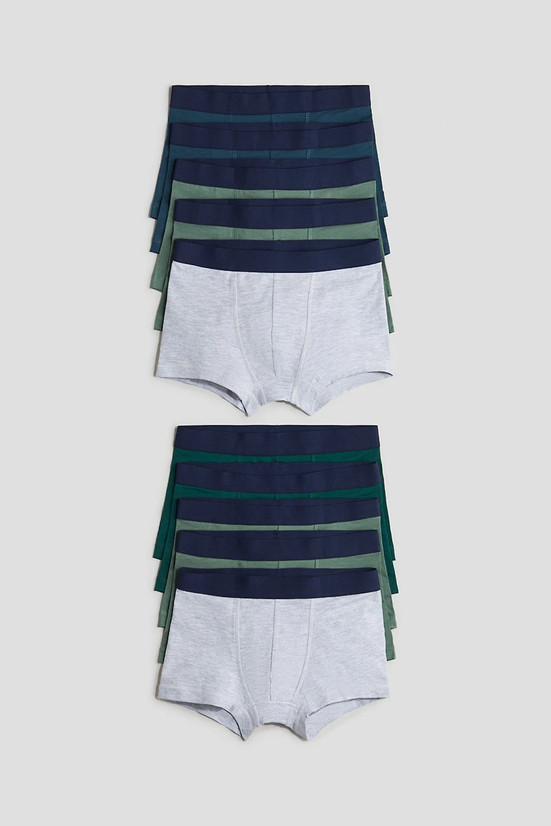 Lot de 10 caleçons en coton