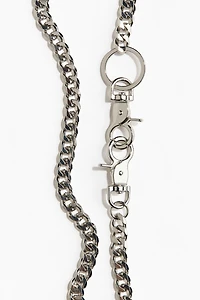 Chaîne porte-clés en métal