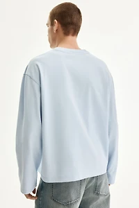 T-shirt ample à manches longues