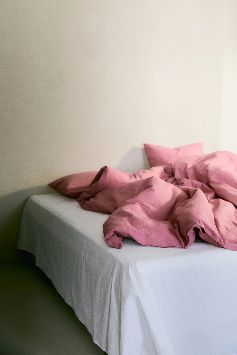 Seersucker King/Queen Duvet Cover Set