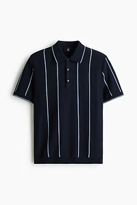 Polo classique en tricot de coton