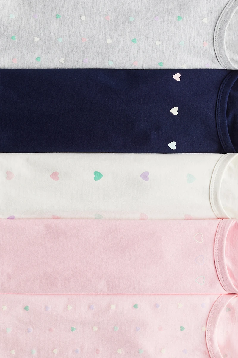 Lot de 5 T-shirts en coton