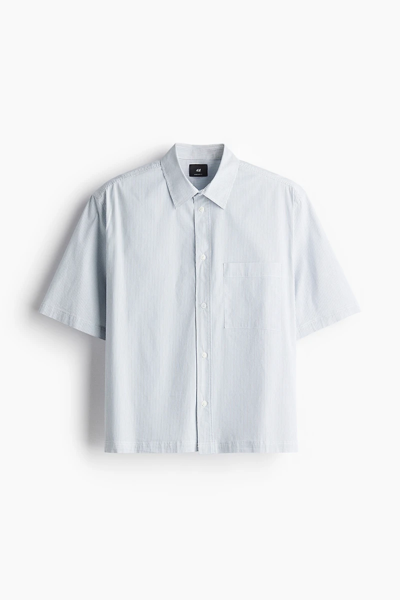 Chemise à manches courtes ample