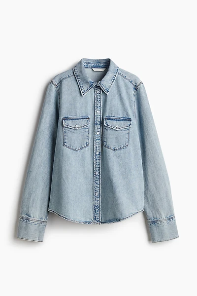 Chemise en denim