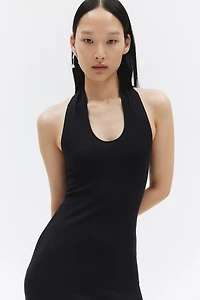 Robe moulante avec dos nu