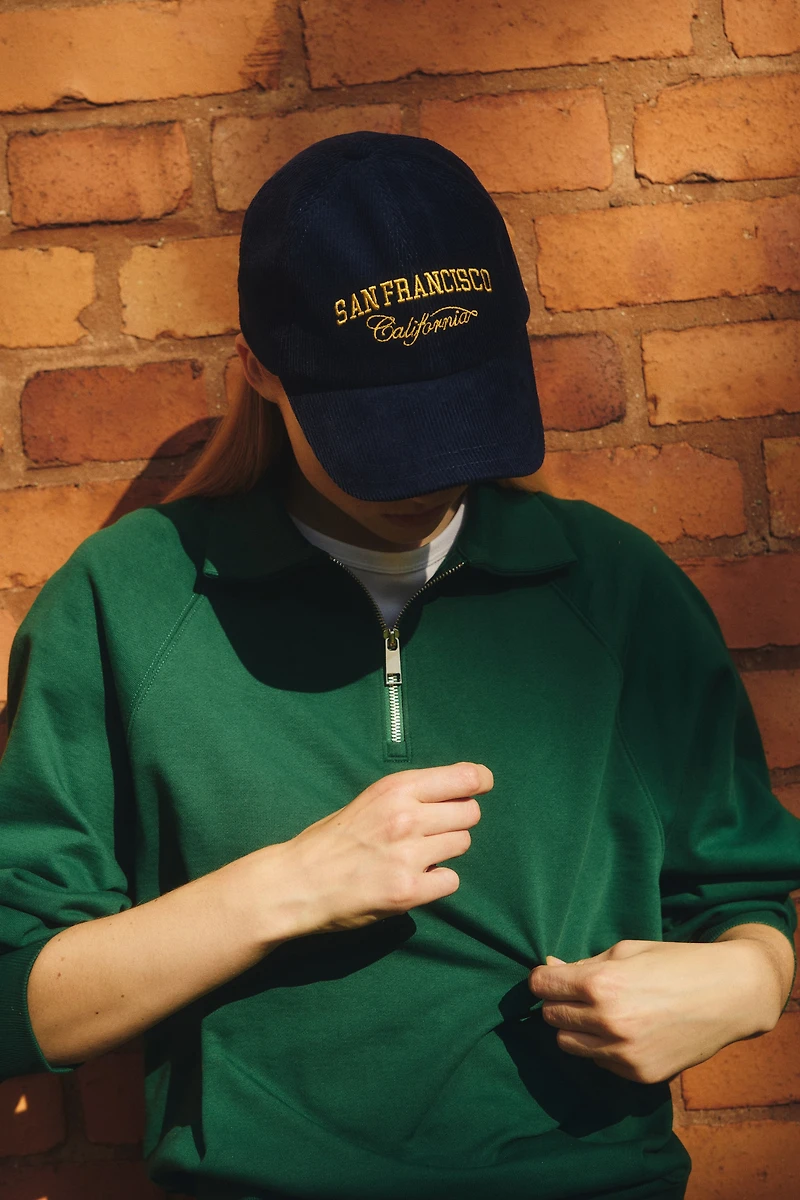 Corduroy Cap