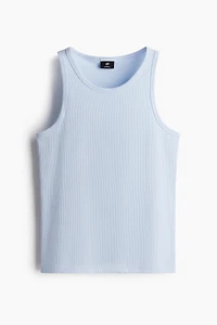 Slim Fit Ribbed Tank Top