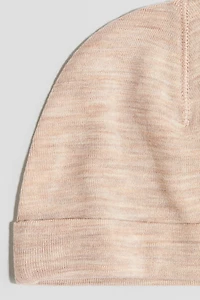 Tuque en jersey de laine mérinos