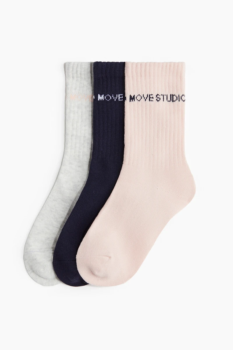 3-Pack Sports Socks with DryMove™