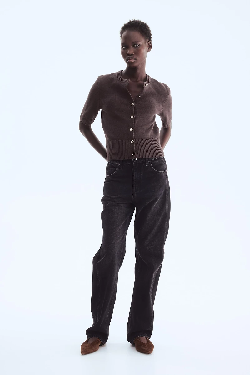 Short-Sleeved Cardigan