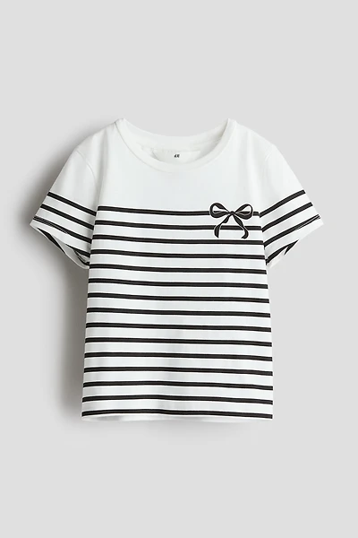 T-Shirt with Printed Motif