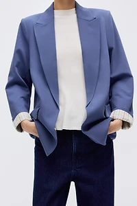 Veston en lyocell mélangé