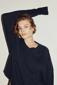 Cashmere-Blend Sweater