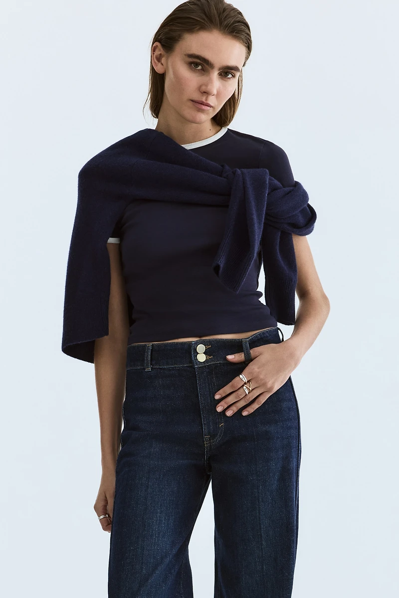 Wide High Waist Jeans