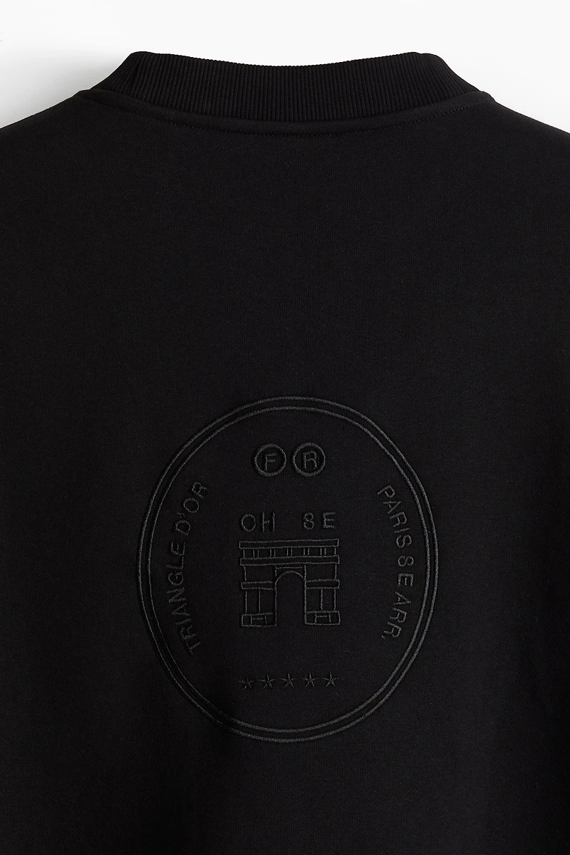 Chandail imprimé coupe classique